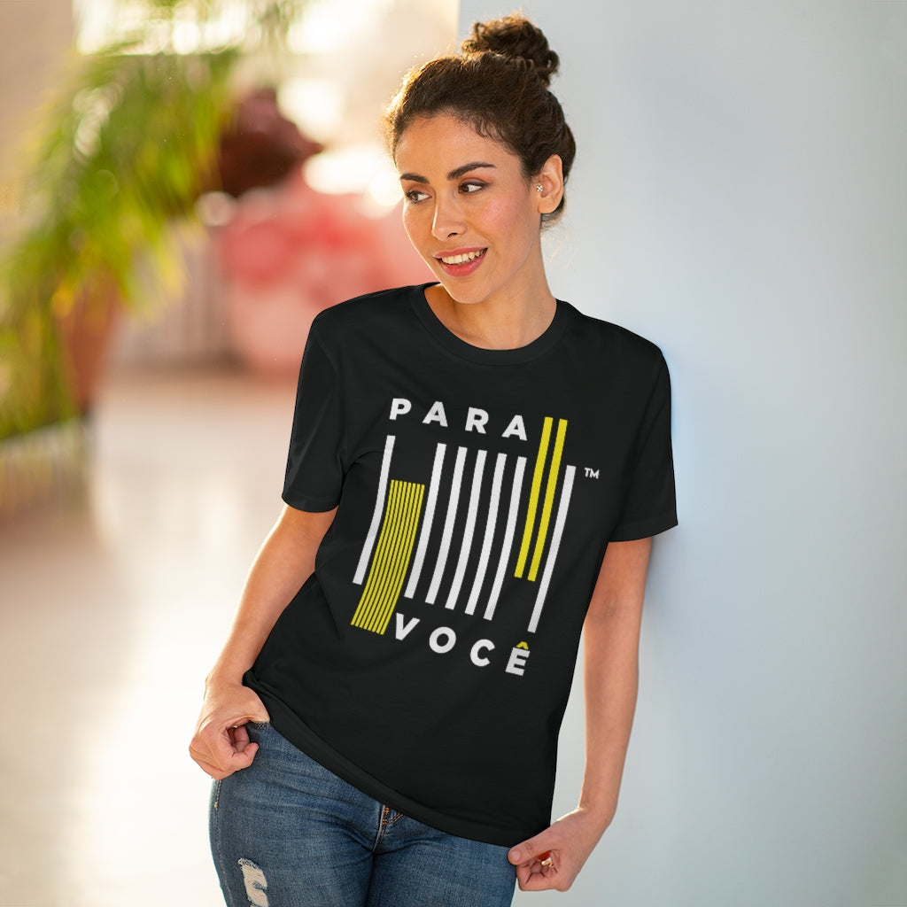 T-shirt Para Você Barcode 100% biologique - Unisexe