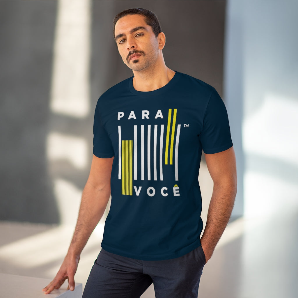 T-shirt Para Você Barcode 100% biologique - Unisexe