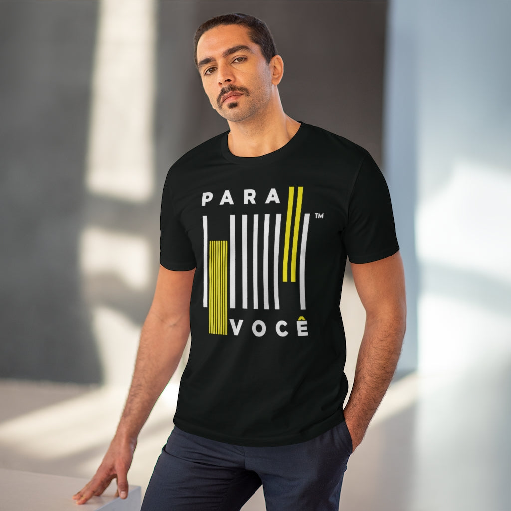 T-shirt Para Você Barcode 100% biologique - Unisexe