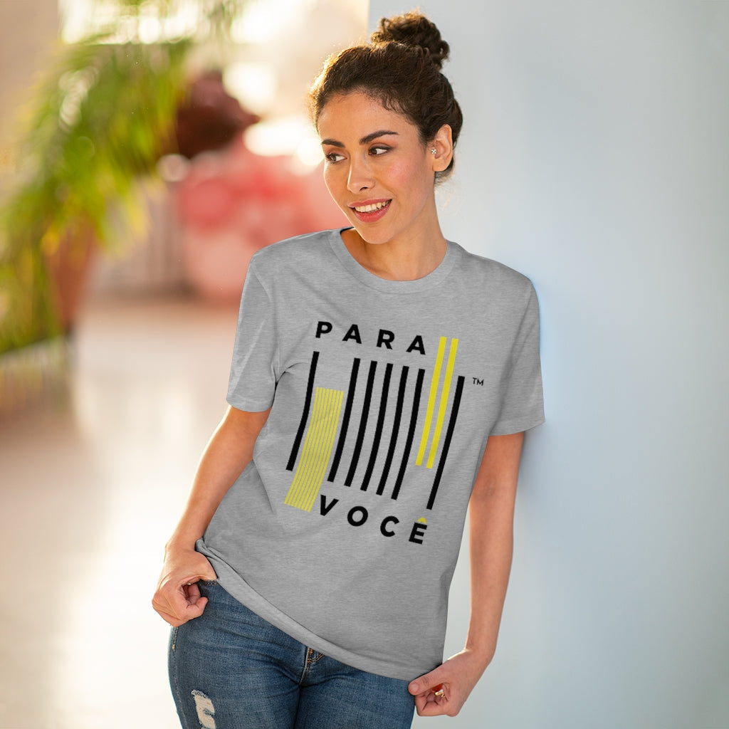 T-shirt Para Você Barcode 100% biologique - Unisexe