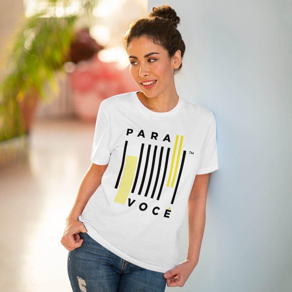 Para Você Barcode 100% Organic T-shirt - Unisex