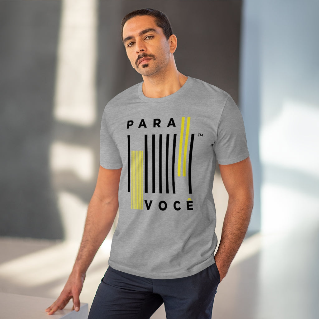 T-shirt Para Você Barcode 100% biologique - Unisexe