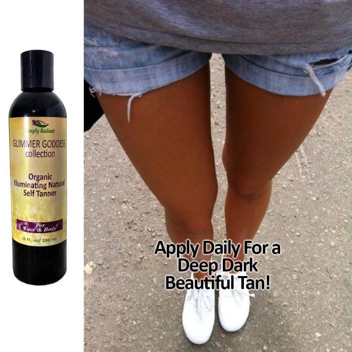 Organic Sunless Tanning Lotion