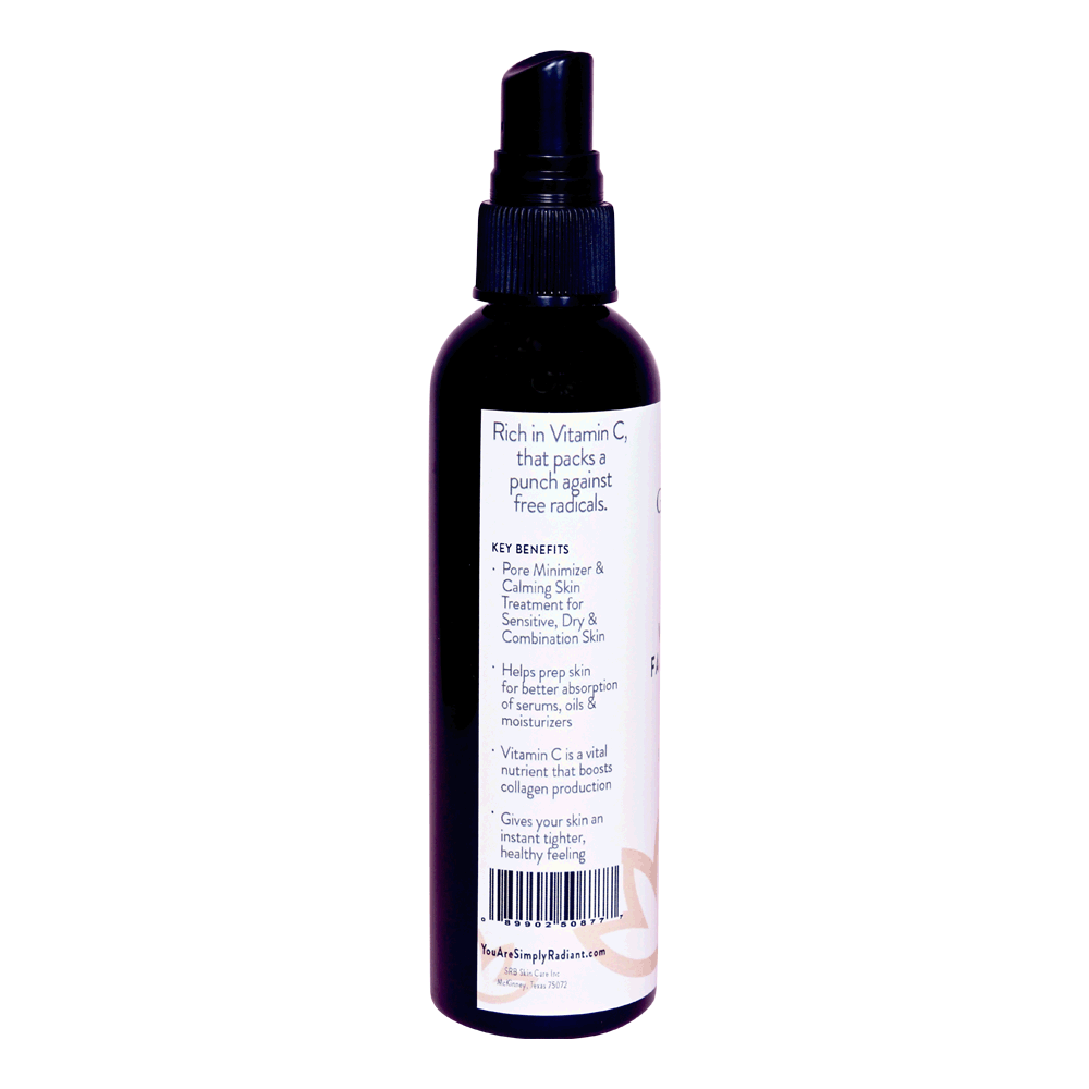 Organic Vitamin C Facial Toner & Natural Astringent